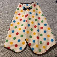ほぼ未使用極美品　ミキハウス　ポンチョ　ベビーの画像