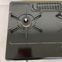 【Rinnai】 リンナイ RT35NJH ガスコンロ ガステーブル 2024年製 LPガス グリル付き ブラック 動作確認済み A0324の画像
