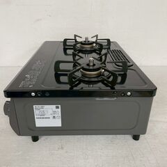 【Rinnai】 リンナイ RT35NJH ガスコンロ ガステーブル 2024年製 LPガス グリル付き ブラック 動作確認済み A0324の画像