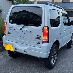 【車検一年付】ジムニー ランドベンチャー  5型JB23 MT車 1インチアップ HKSマフラー　交換部品多数　パールホワイトの画像
