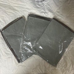 【新品未使用】布団収納袋　グレー　収納ボックス　衣類　布団　衣替えの画像