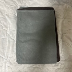 【新品未使用】布団収納袋　グレー　収納ボックス　衣類　布団　衣替えの画像