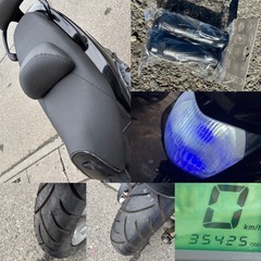 ⭐️マジェスティ125低燃費FIモデル⭐️シート・プラグ・グリップなど新品交換済みで快調⭐️125cc原付二種オートバイ⭐️の画像
