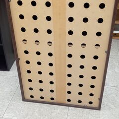 ★リユースのサカイ高崎店★TJ12771  シューズボックス ブラウン H90.5×D35×W60 クリーニング済みの画像