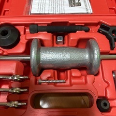 17pcs スライディングハンマー セット 2爪 3爪 プーラー セット 大工道具 DIY 工具 セット ケース付き プーラー の画像