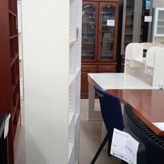 ★リユースのサカイ高崎店★TJ12772  飾り棚 アイボリー H189.5×D29×W76 クリーニング済みの画像