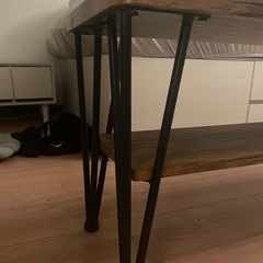 【美品】ニトリ　アートテレビ台 (幅105cm BR)の画像