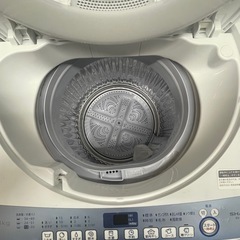 【中古】¥7,800 目玉品　7K洗濯機　シャープ　2019年製 【I I034】の画像