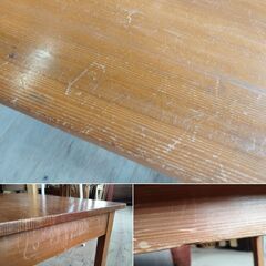 古い文机 座卓 ローテーブル 飾り台 古家具 ヴィンテージ 木製　/TJ-2537 2F南の画像