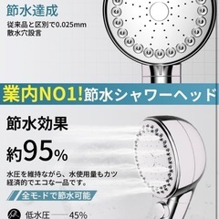 新品未使用　シャワーヘッドの画像