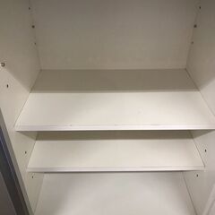 【ジャングルジャングル広陵店】　家具　レンジボード　ホワイト　キッチン収納　☆ジモティー特別価格☆の画像