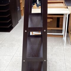 ★リユースのサカイ高崎店★TJ12769  ラック ブラウン H125×D32.5×W62.5 クリーニング済みの画像