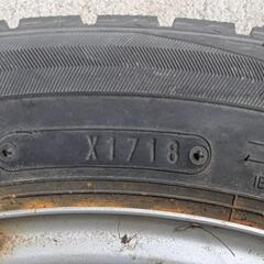 軽自動車冬145/80/13 鉄ホイールつきの画像