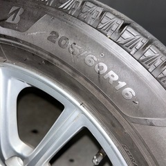 【価格相談可】BRIDGESTONE VRX3 16 スタッドレスタイヤ4本セットの画像