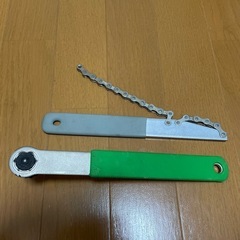 ロックリングとスプロケットリムーバーの画像