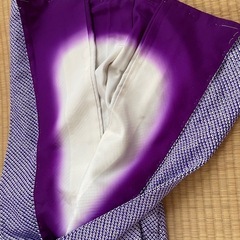 【新品未使用・仕立て糸付き】淡い紫色 訪問着 正絹の画像