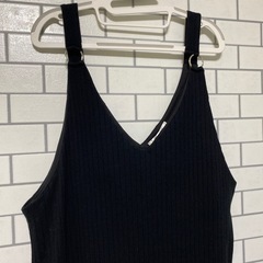 💛ロングワンピース ストレッチありの画像