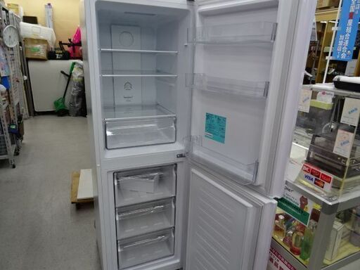【恵庭】23年製　2ドア冷凍冷蔵庫　大容量218L　ハイアール　JR-NF218B　動作確認済み清掃済み 恵庭】23年製 2ドア冷凍冷蔵庫 大容量218L ハイアール JR-NF218B 動作