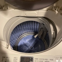SHARP　洗濯機の画像