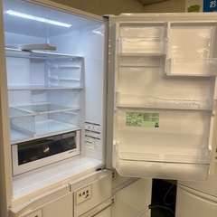 6ドア冷蔵庫　HITACHI R-HWS47N 2021年製　470Lの画像