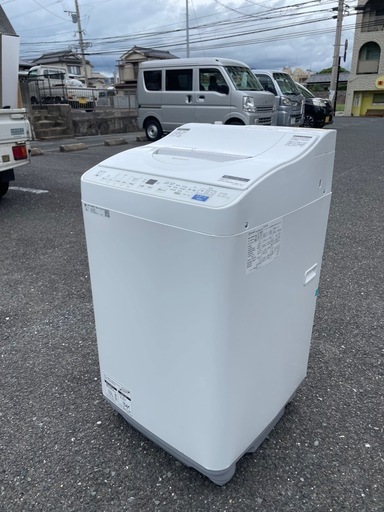 北九州市内配送無料 保証付き 2022年製 SHARP 洗濯乾燥機 洗濯5.5kg