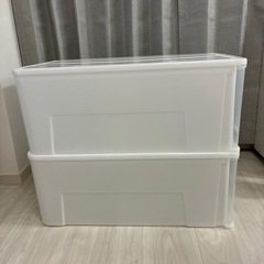大型衣装ケース引出し3個の画像