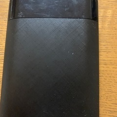 モバイルバッテリー ブラックの画像