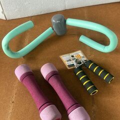 ◆◆◆お引き取り限定◆◆◆レディース用ダイエットトレーニング7点セット 未使用・USED品の画像