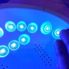 ネイルライト ネイルランプ LED UV 45W レジンの画像