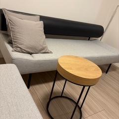 無印良品IDEEオットマンの画像
