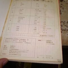 昭和レトロ　毎日の朝食　ページはずれありますの画像