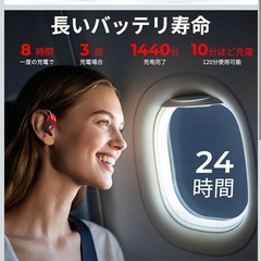 オープンイヤー イヤホン，Bluetooth 5.4,最大1440分の駆動の画像
