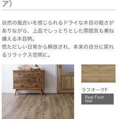 LIXIL リクシル　床材　ラシッサDフロア　ラフオークF3坪　バラ4枚の画像
