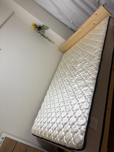 【⠀受付中   】ダブルベットフレーム＆マットレスセット