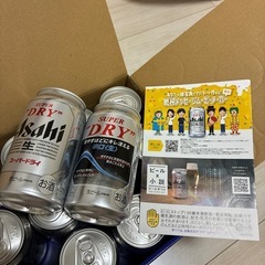 もう締め切りました‼️アサヒスーパードライのギフトセットの画像