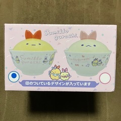 すみっコぐらし　天使なえびてん　ふた付きどんぶり　レッドの画像