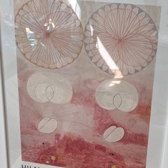 A4,A3 インテリア　ポスター　フレームセット　クリムト　ヒルマアフクリントの画像