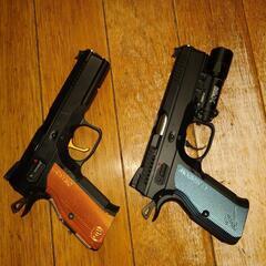 【至急】carbon8 CZ SHADOW2 エアガン CO2ガスガンの画像