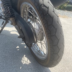 スズキ GS50赤 50cc バイクの画像