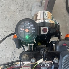スズキ GS50赤 50cc バイクの画像