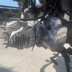 スズキ GS50赤 50cc バイクの画像
