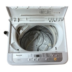 6.0kg Panasonic 2018年 NA-F60B12 縦型洗濯機の画像