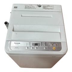 6.0kg Panasonic 2018年 NA-F60B12 縦型洗濯機の画像