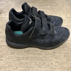 軟式野球トレーニングシューズ黒　ミズノ　27.0cmの画像
