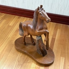 木製置き物◆中古の画像