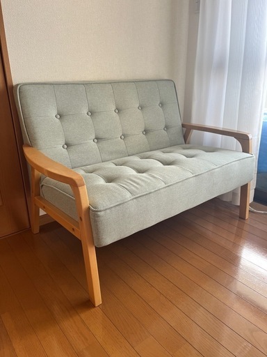 2人掛け　ソファー　