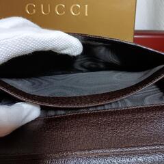 GUCCI　グッチ　二つ折り財布　シェリーライン　オールドグッチ　長財布　の画像