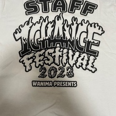 1CHANCEfestival(2023)スタッフtシャツの画像