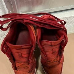 NIKE ダンクロー　レッドの画像