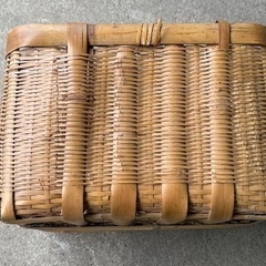 骨董◆カゴ入れ物◆中古◆手渡しのみの画像